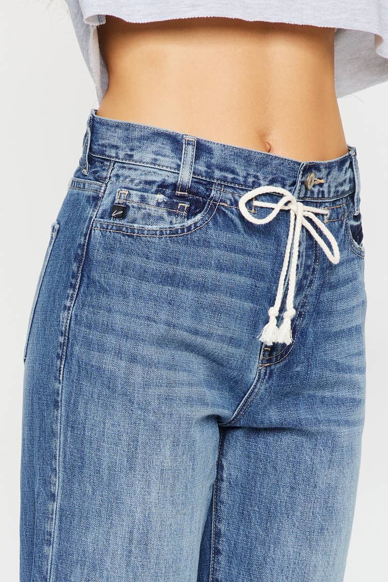 KanCan slouch fit drawstring denim