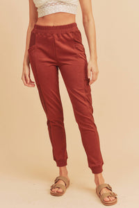Bree Joggers : Wine