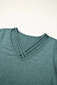 V-Neck Short Sleeve T-Shirt