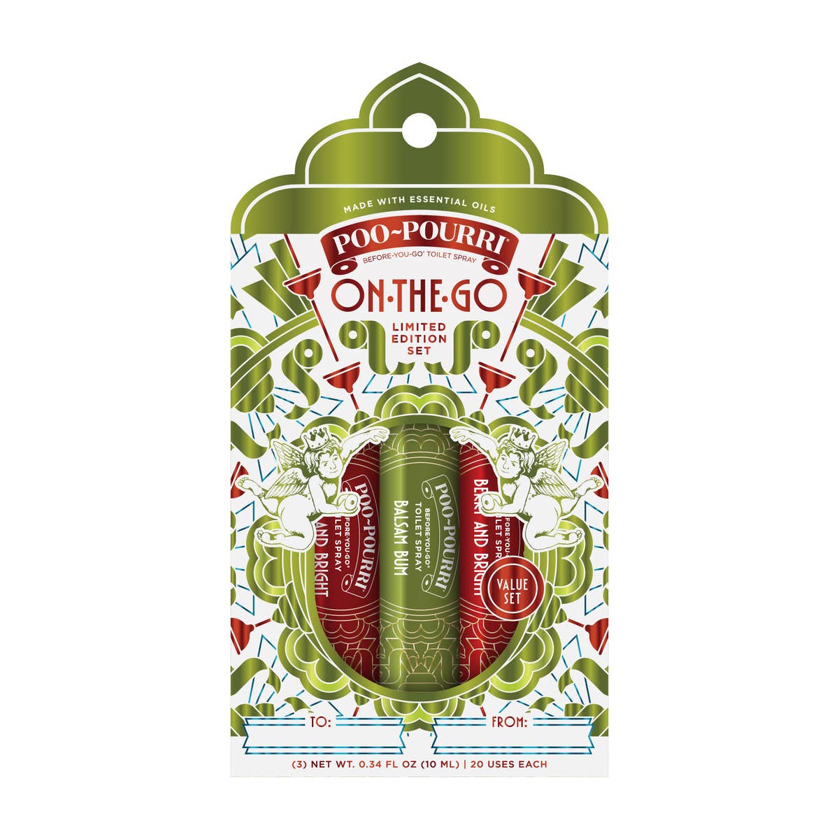 Holiday - On-The-Go 10mL Poo~Pourri Set