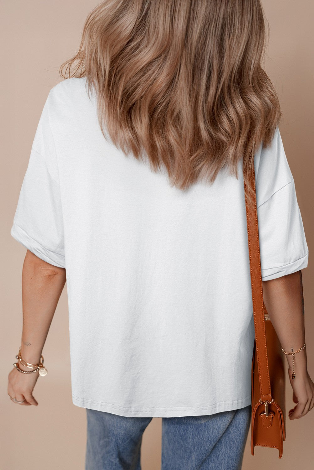 Stars & stripes sequin Loose Tee