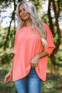 Alessia Smocked Wrist Shift Top