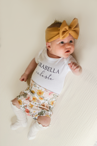 Vintage Floral Bummies