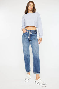 KanCan slouch fit drawstring denim