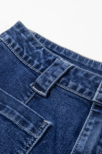 Victoria Wide Leg Pocketed High Waist Jeans