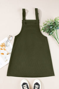 Alexis Front Pockets Corduroy Overall Dress.