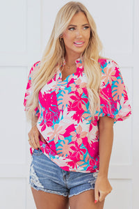 Karsyn V Neck Puff Sleeve Blouse