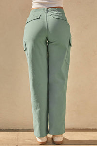 Porkchop Cargo Pkt Straight Leg Pant: Jasmine / Junior / 13