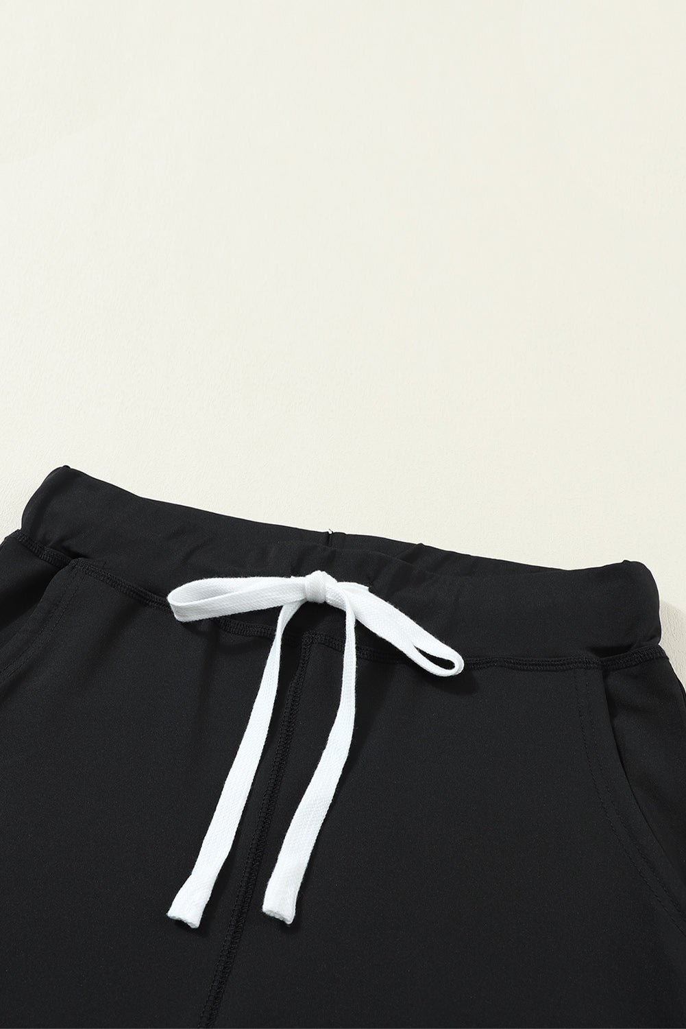 River Drawstring Waist Pocketed Leggings