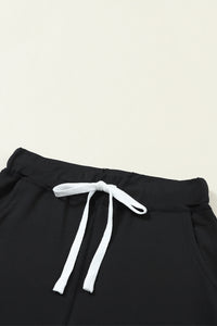 River Drawstring Waist Pocketed Leggings