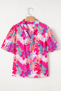Karsyn V Neck Puff Sleeve Blouse