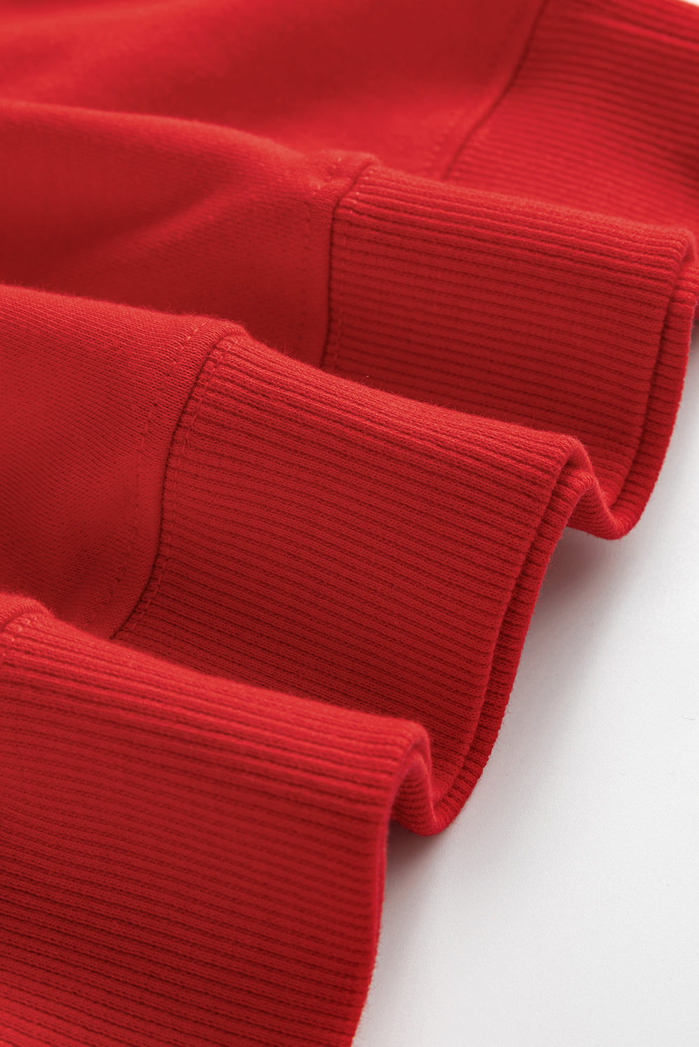 Junora Jolly Printing Christmas Pullover