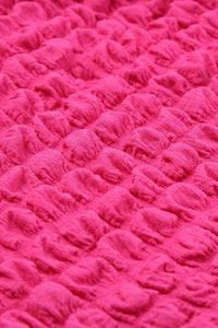 Brynn Bubble Textured Waffle Hoodie