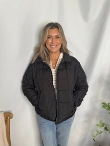 The Solid Puffer Padded Warm Jacket