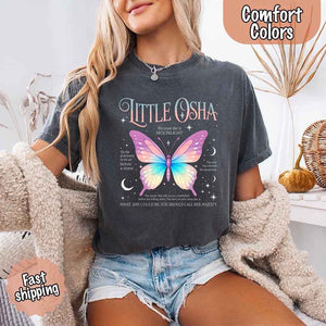 Butterfly Dreamscape Comfort Colors T-Shirt – Soft Aesthetic Tee for Women