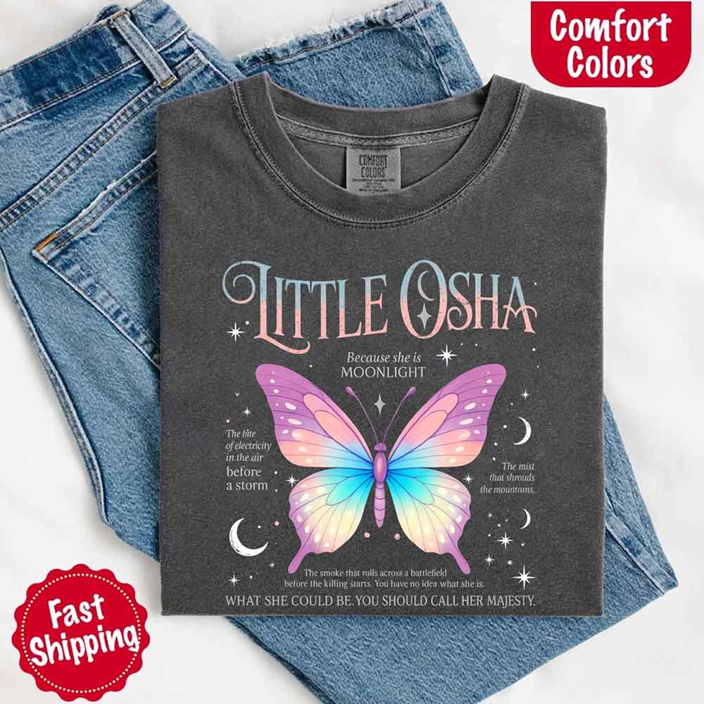 Butterfly Dreamscape Comfort Colors T-Shirt – Soft Aesthetic Tee for Women