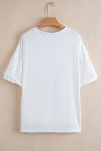 Stars & stripes sequin Loose Tee