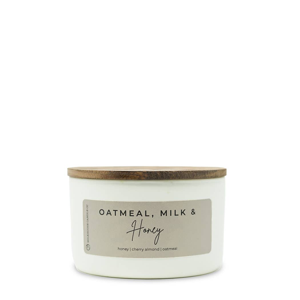 Oatmeal, Milk & Honey | Statement Candle