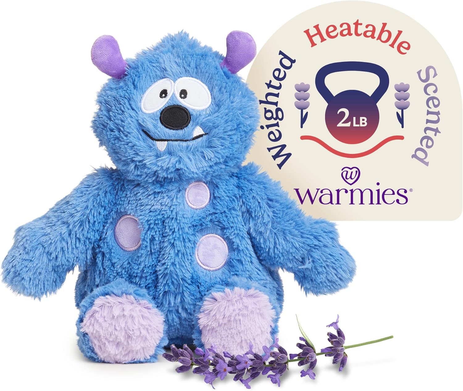 Warmies Blue Monster