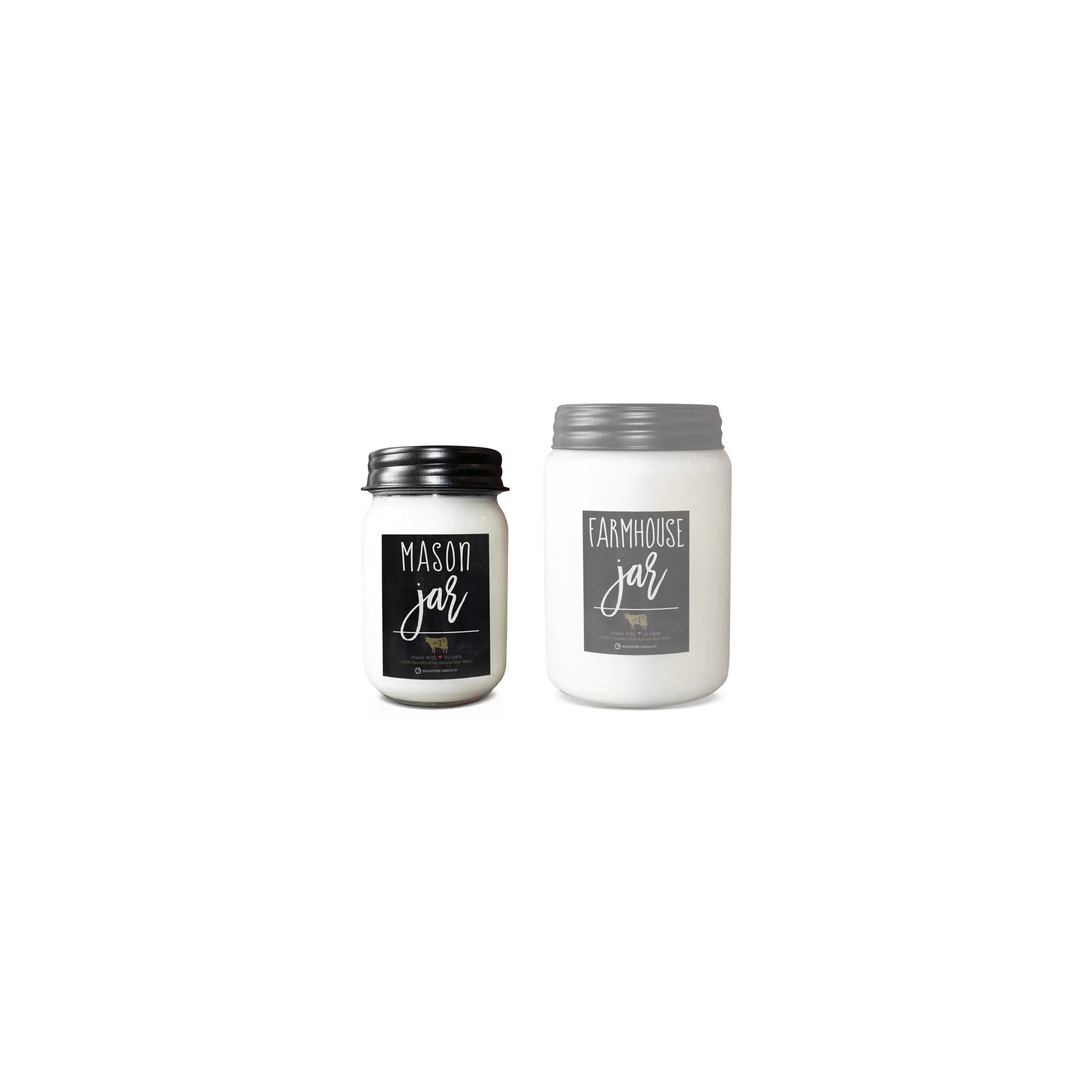 13 oz Mason Jar Candle: Peaches & Poppies