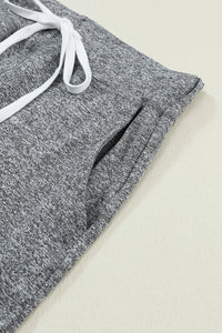 River Drawstring Waist Pocketed Leggings