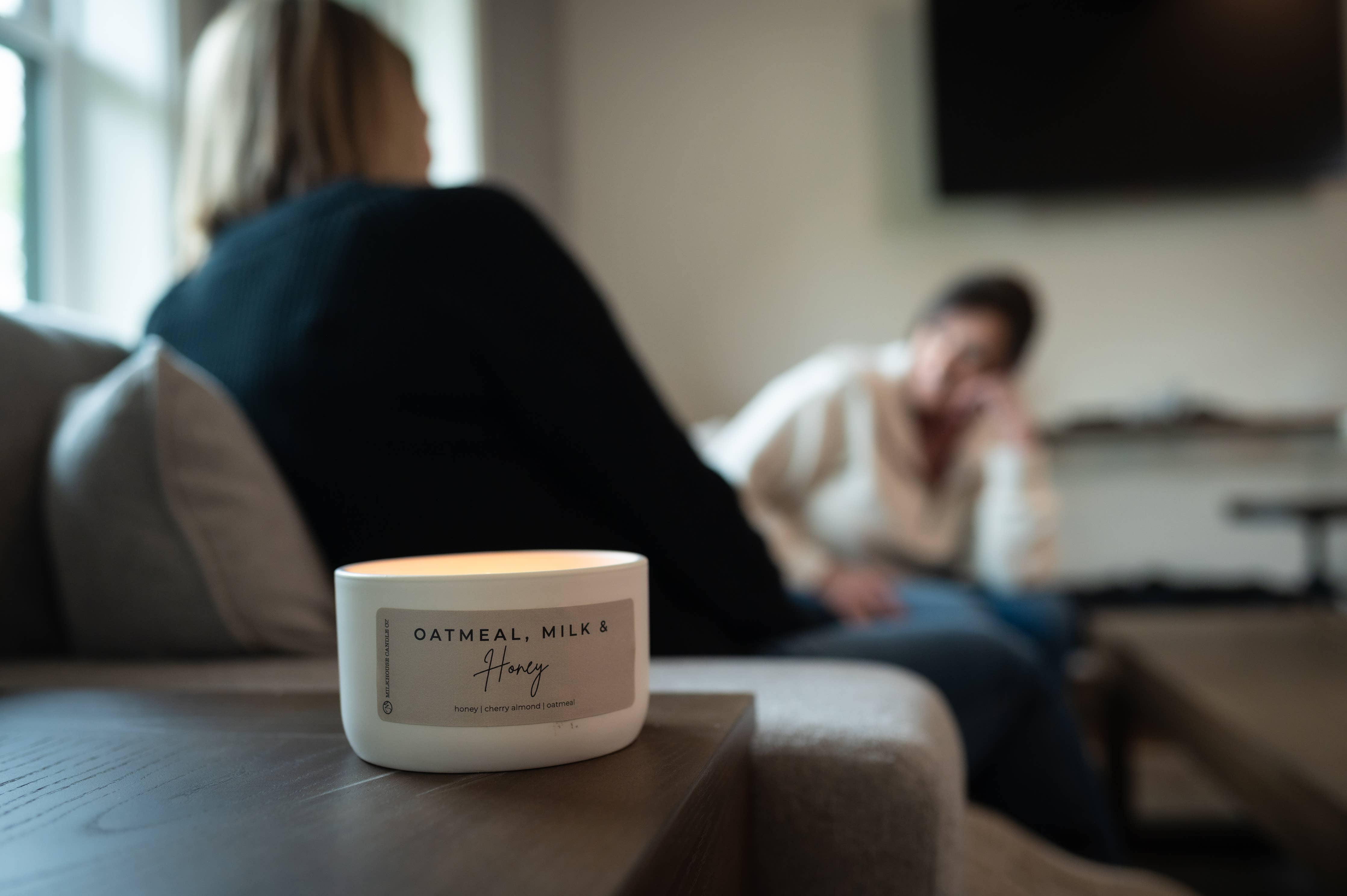 Oatmeal, Milk & Honey | Statement Candle