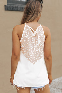 Kenna Splice Halter Tank