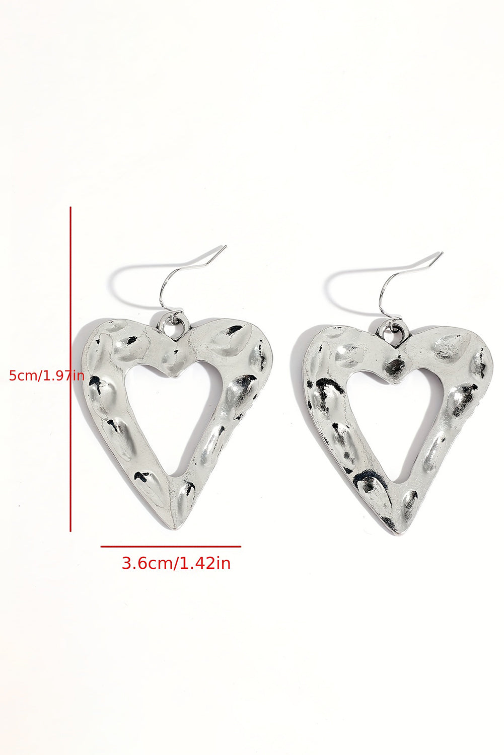 Hollowed Heart Shape Earrings