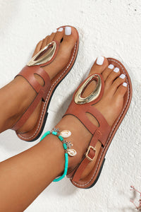 Chloe Retro Hollow Out Open Toe Sandals