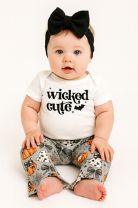 Wicked Cute Halloween Baby Bell Bottoms