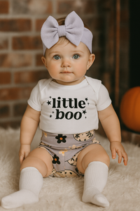Little Boo Ghosts Baby Bummie Set