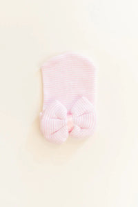 Newborn Baby Girl Hat with Bow