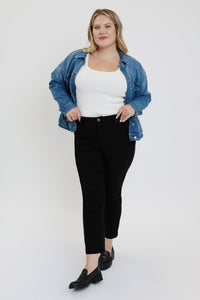 Women's Plus High Rise Hyperstetch Cropped Straight Pants