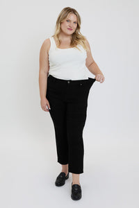 Women's Plus High Rise Hyperstetch Cropped Straight Pants