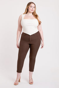 Women's Plus High Rise Hyperstetch Cropped Straight Pants
