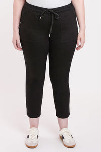 Women's Plus High Rise Pull On Straight Leg Jogger