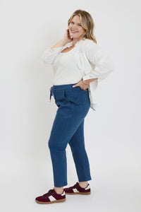 Women's Plus High Rise Pull On Straight Leg Jogger