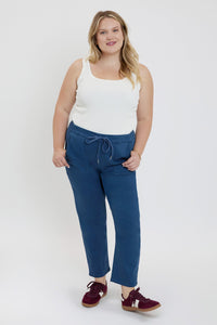 Women's Plus High Rise Pull On Straight Leg Jogger