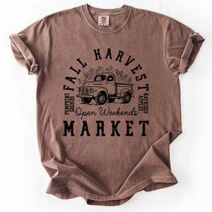 Fall Harvest Market, Pumpkins, Autumn, Comfort Colors T-Shirt