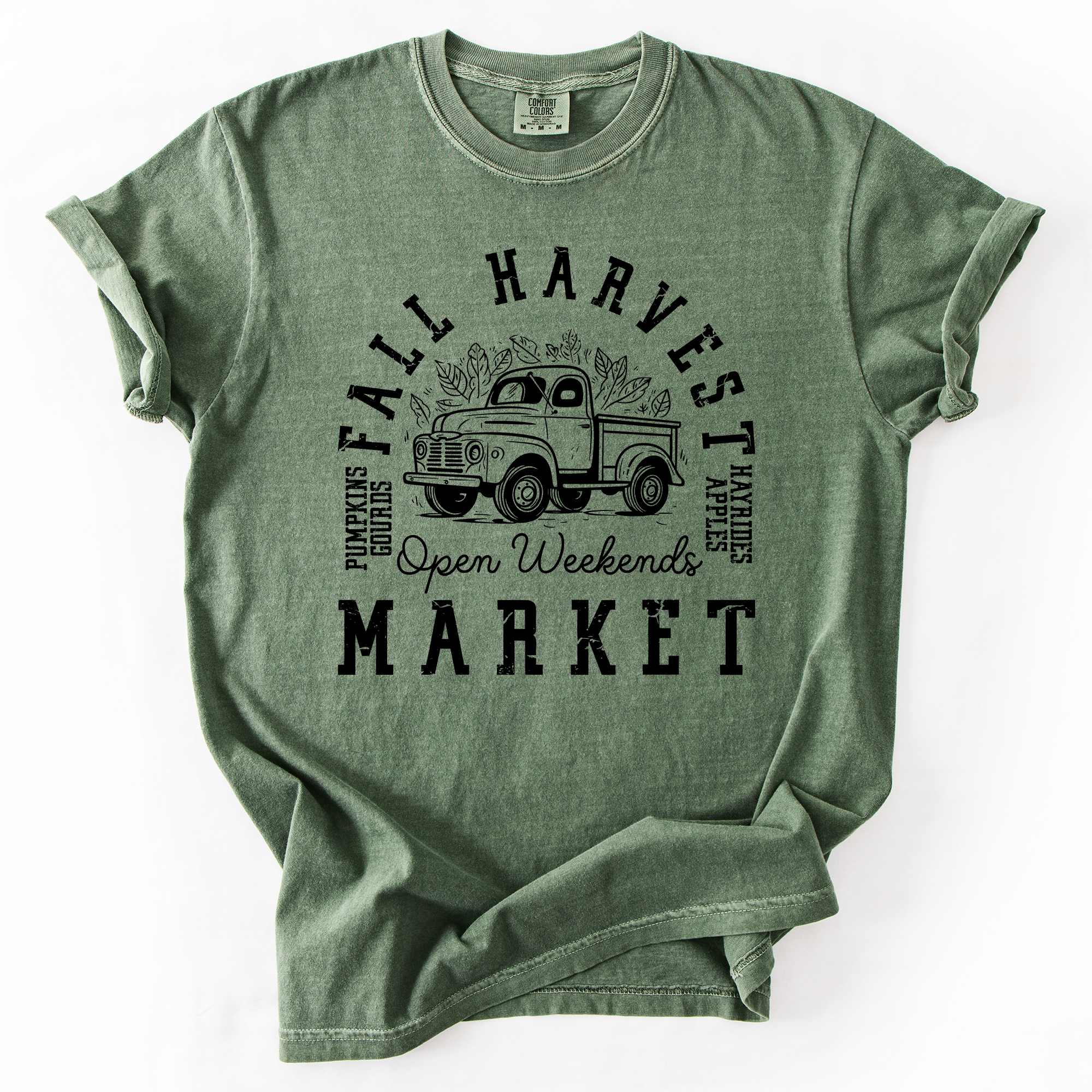 Fall Harvest Market, Pumpkins, Autumn, Comfort Colors T-Shirt