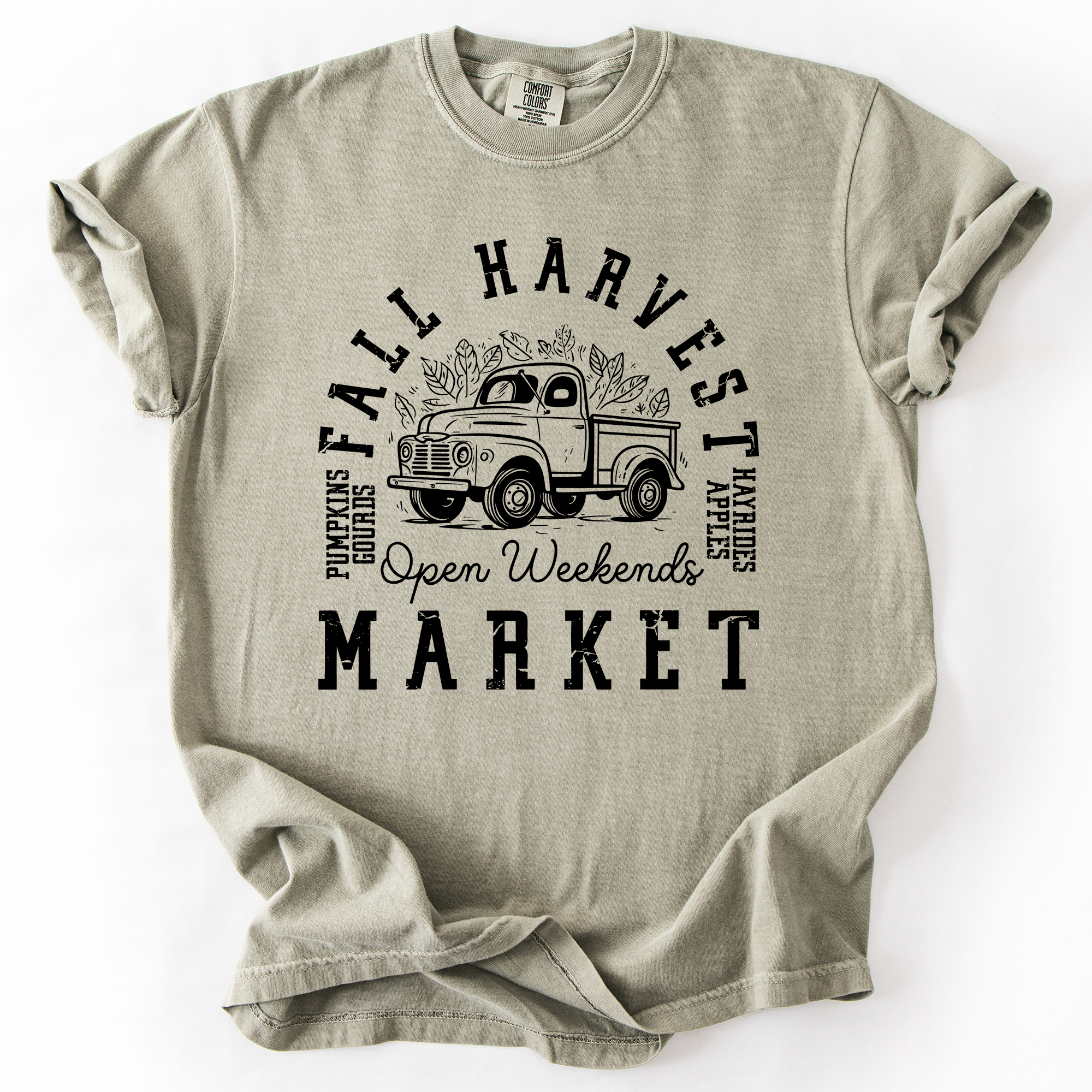 Fall Harvest Market, Pumpkins, Autumn, Comfort Colors T-Shirt