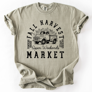 Fall Harvest Market, Pumpkins, Autumn, Comfort Colors T-Shirt