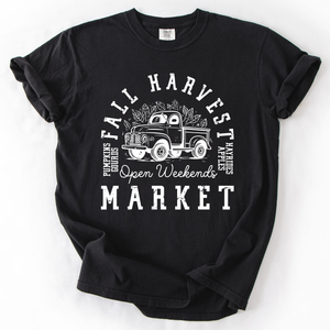 Fall Harvest Market, Pumpkins, Autumn, Comfort Colors T-Shirt