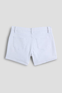 Girls Assymetrical Denim Skort