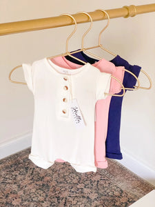 Baby Romper - Knit Romper - Infant Romper - Baby Clothes for Girls and Boys