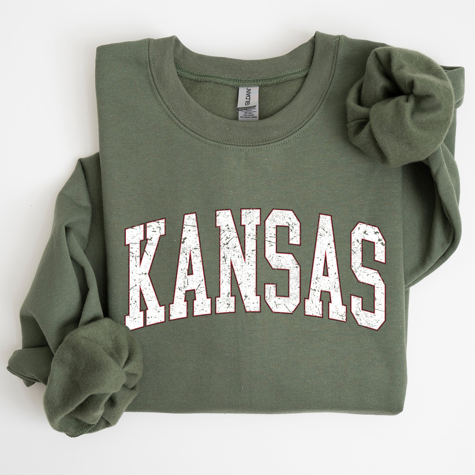 Kansas, Football, Sports, Game Day, Big Game, Touchdown, Tailgate Party, University, College, State Sweatshirt