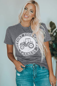 SUPPORT YOUR LOCAL FARMERS Graphic Tee