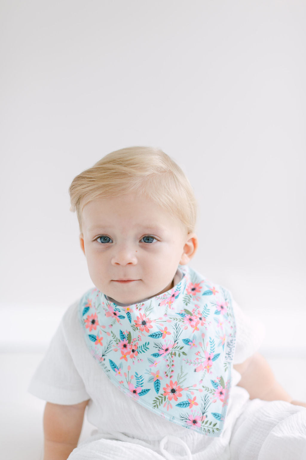 Bandana Bibs - Shore Set - Anchors, Flowers, Flamingos and Boats