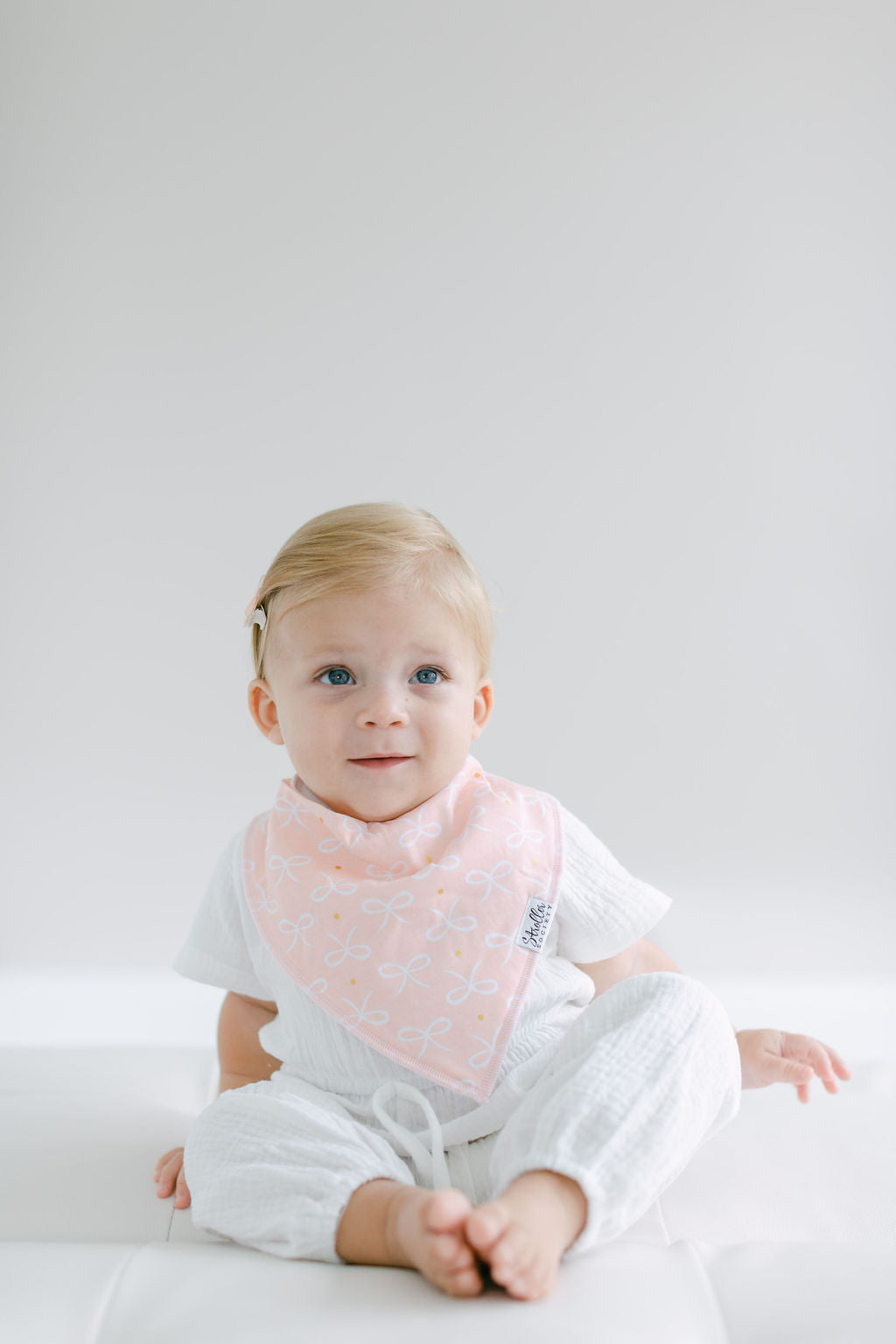 Bandana Bibs - Flowers, Hearts and Bows