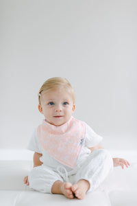 Bandana Bibs - Flowers, Hearts and Bows